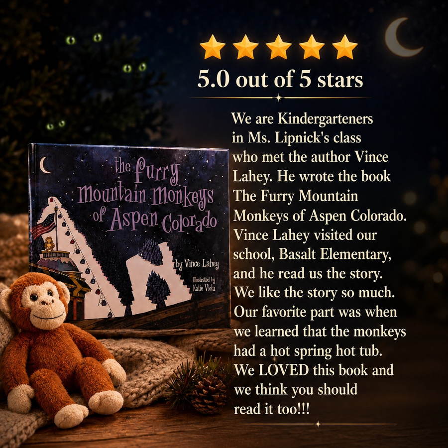 Five star review from a kindergarten class