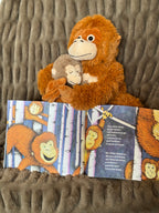 Paperback & Plush Monkey